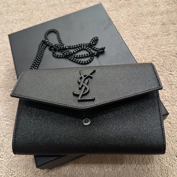Black YSL Chain Purse - Picture 5 of 5